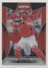 2019 Panini Prizm Red Prizm JT Realmuto #89 1md