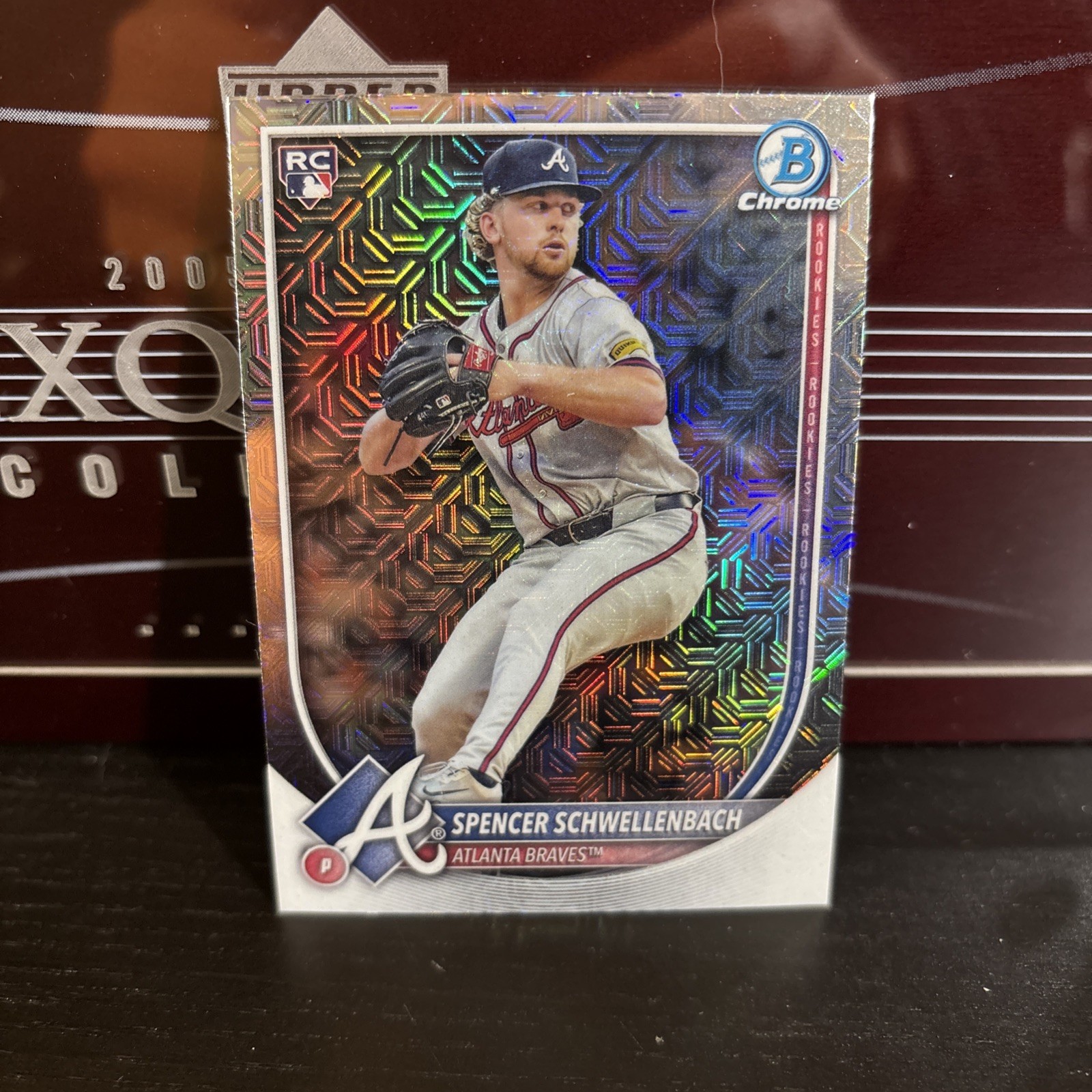 2025 Bowman Chrome - Spencer Schwellenbach #84 Mega Box Mojo Refractor (RC)