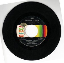 Lot of 7 Conway Twitty 45 RPM Records - Lot 210 See all 14 scans for songs