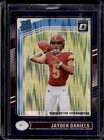 2024 Panini Donruss Optic Jayden Daniels Purple Shock Rated Rookie #248