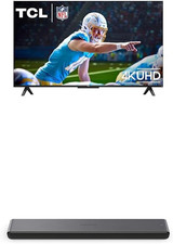 TCL 43-Inch Class S5 UHD 4K LED Smart TV with Fire TV 43S551F, 2024 Model S45H