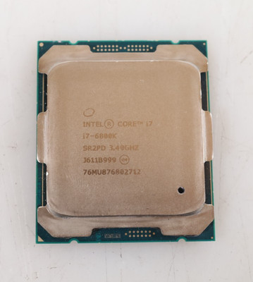 Intel Core i7-6800K Hexa Core 3.4GHz 15MB 140W FCLGA2011 64-Bit Processor SR2PD