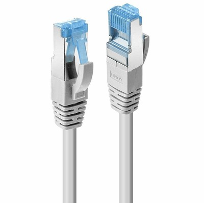 Lindy 2m Cat.6A U/UTP LSZH Cable, Grey 10pcs