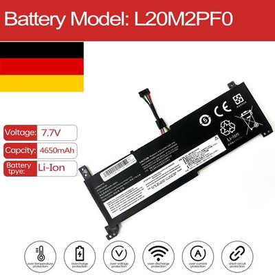 L20M2PF0 Akku für Lenovo IdeaPad 3 17IRU7 82X9 3 17iau7 82RL 3 15IAU7 82RK