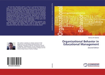 Organizational Behavior in Educational Management Second Edition Bulinda Buch