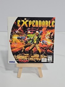 Expendable (Sega Dreamcast, 1999) CIB Complete w/ Manual New (Other) RARE