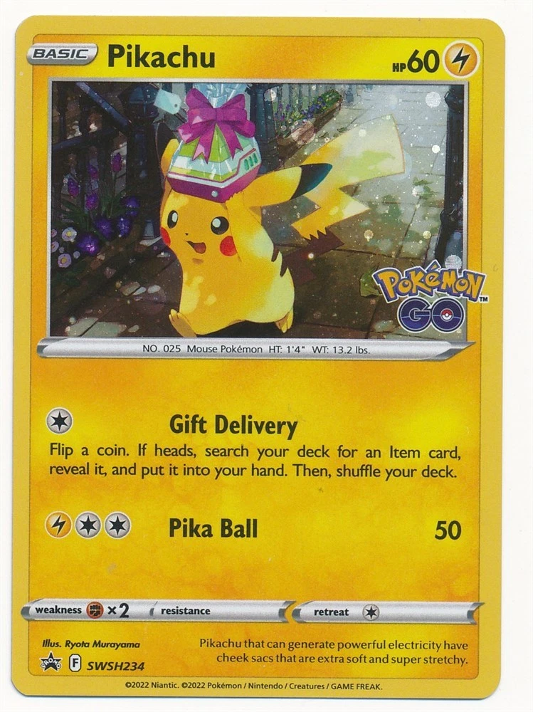 Pikachu SWSH234 SWSH: Sword & Shield Promo Cards for sale | eBay