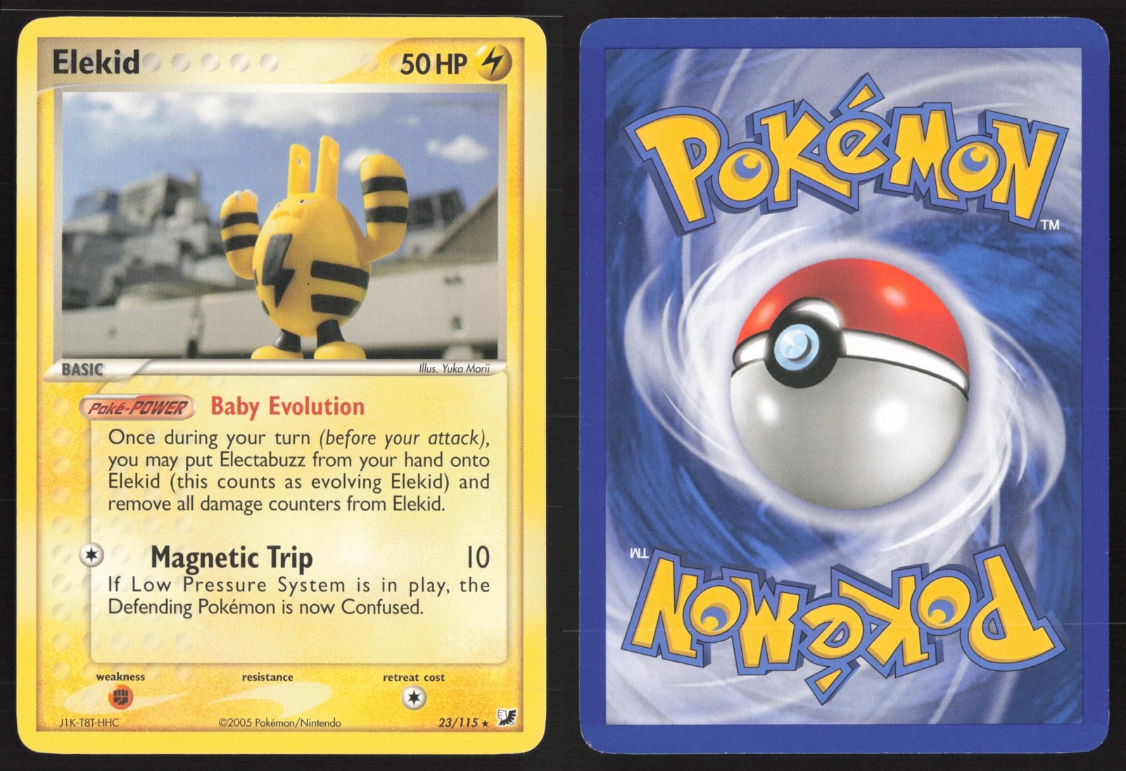 Pokemon TCG | Elekid 23/115 | Unseen Forces Rare | Near Mint