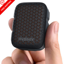 INSMY Wearable Bluetooth Speakers IP67 Waterproof Clip On Small small, Black