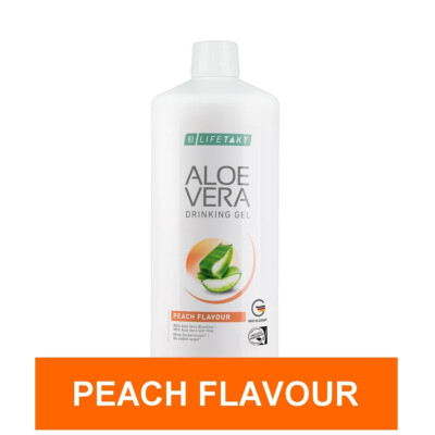 LR Aloe Vera Drinking Gel Peach Flavour 1 Liter NEU+OVP Pfirsich Sixpack