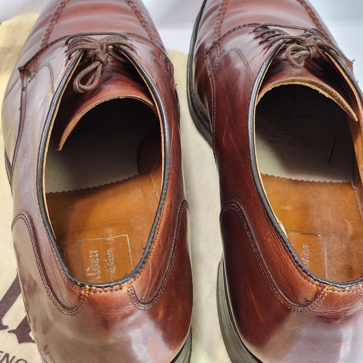 Alden Norwegian Split Toe Blucher 962 - Recent Restoration 