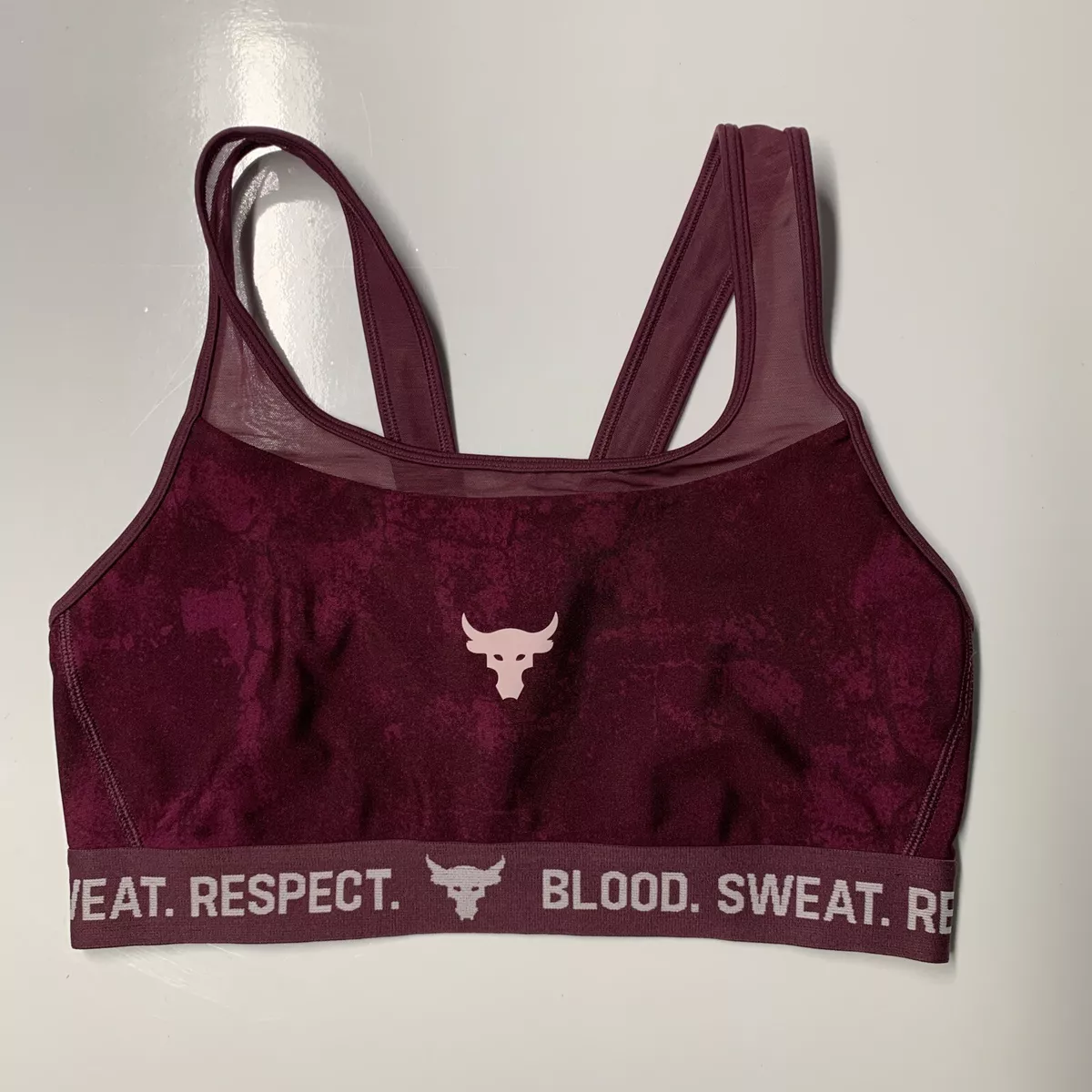 Project rock sports sale bra
