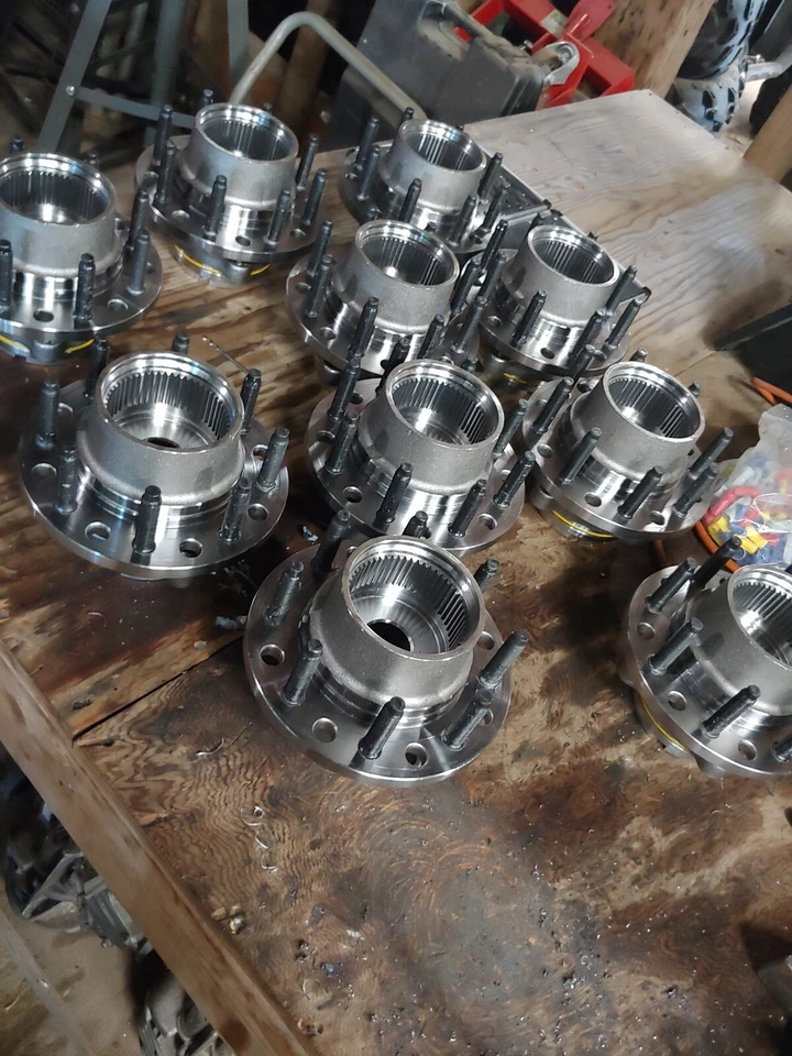 Buje de cojinete de rueda conversión 8x6,5 Ford F250 F350 Super Duty SRW 2005-2010 4X4 Foto 4 de 4