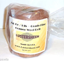 Copper Wool Roll 1 LB - Fine