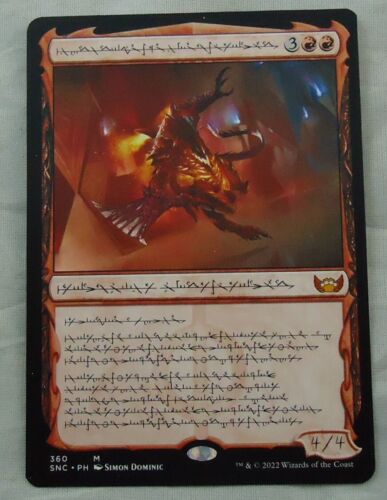 Urabrask, Heretic Praetor (Phyrexian) - Streets of New Capenna (SNC) NM Mythic - Picture 1 of 1