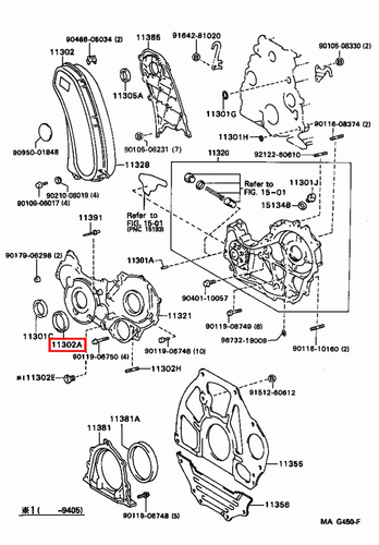 Genuine LandCruiser HDJ81 HDJ80 1HD Timing Cover Injector Fuel Pump Oil Seal - Picture 12 of 20