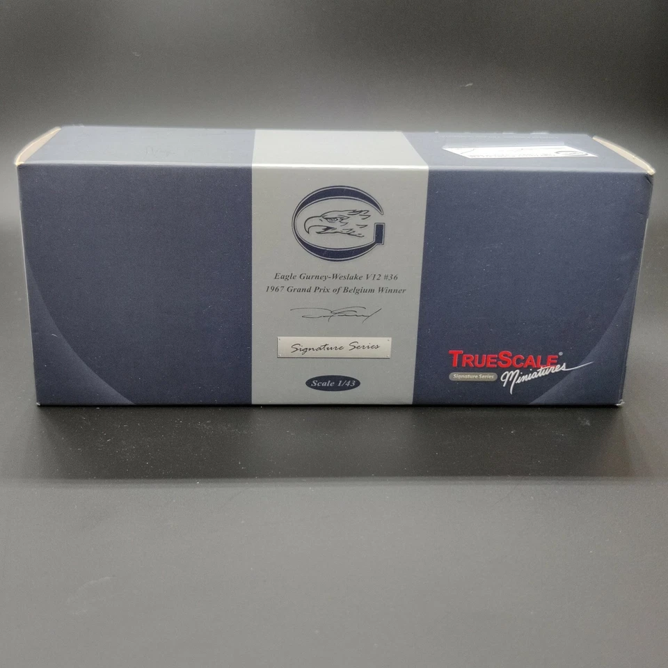 TSM EAGLE GURNEY-WESLAKE V12#36 1967 VINCITORE GP BELGIO LIMITATO N°739/750 1:43 - Immagine 2 di 4