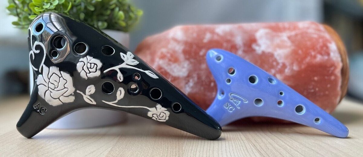 Great Deal! Focalink 12 Holes AC Rose Black+ SC Blue Glaze Ceramic