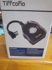 TiffcofioOutdoor Timer Outlet, 24 Hour Mechanical Outdoor Timer for Pool...