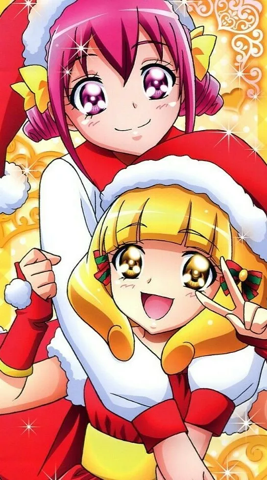 poster Smile Precure Pretty Cure Glitter Force anime Miyuki Emily Kise Lily