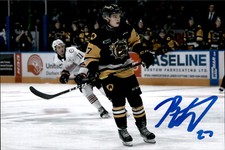 Ryan Winterton Signed Autographed 4x6 Photo Hamilton Bulldogs / Seattle Kraken
