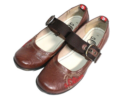 S'OLIVER DAMENSCHUHE PUMPS WOMAN SHOES CHAUSSURES BRAUN 40 # 1-8 #