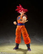 Bandai Tamashii Nations S.H.Figuarts Super Saiyan God Son Goku -Saiyan God Insti