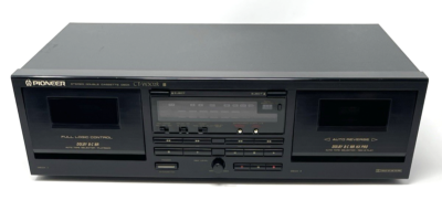 Pioneer CT-W302R Dolby Stereo Double Cassette Deck 80's - Deck II