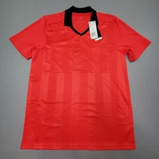 adidas Men's Soccer Referee 18 Short Sleeve Jersey Red CV6310 $50