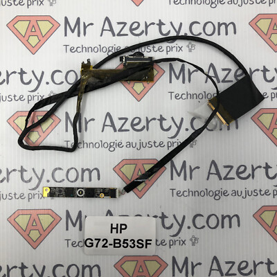Nappe Connecteur écran + Micro Pour HP G72 – Pièce D’occasion Fonctionnelle