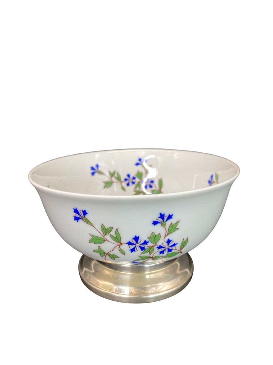 VTG B&C Bernardaud Limoges France Nicole China & Silver