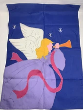 House Flag Angel with Trumpet Large House Garden Flag by CBK #19082