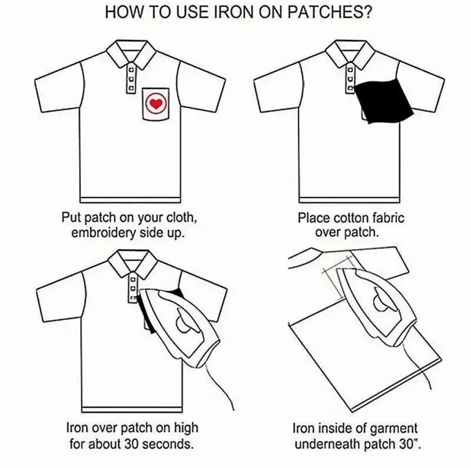 SWOOSH 2.5" Inches Embroidered Iron On Patch Multiple Variations For Patches - Image 2 of 2