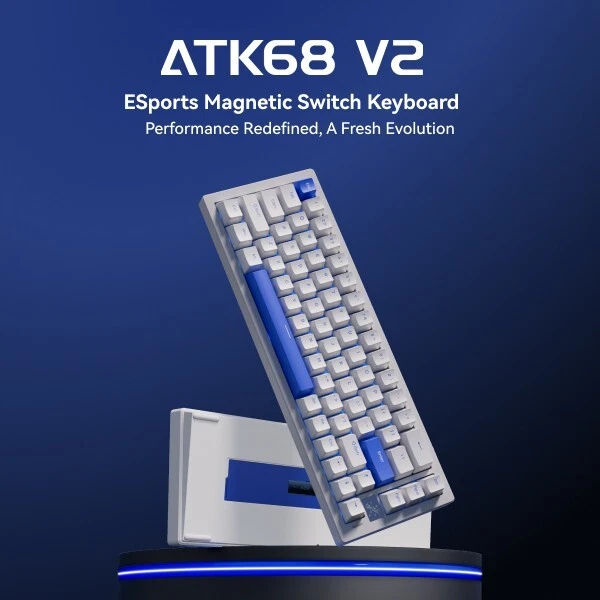 ATK 68 V2 S Hall Effect Gaming Keyboard – 65% CNC Aluminum 8KHz RT 0.01mm RGB - Image 2 of 4