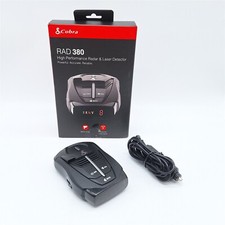 Cobra RAD 380 Laser Radar Detector   Long Range Detection, Black