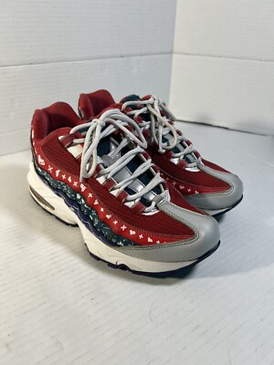 Nike Air Max 95 Ugly Christmas Sweater Shoes GS Kid's