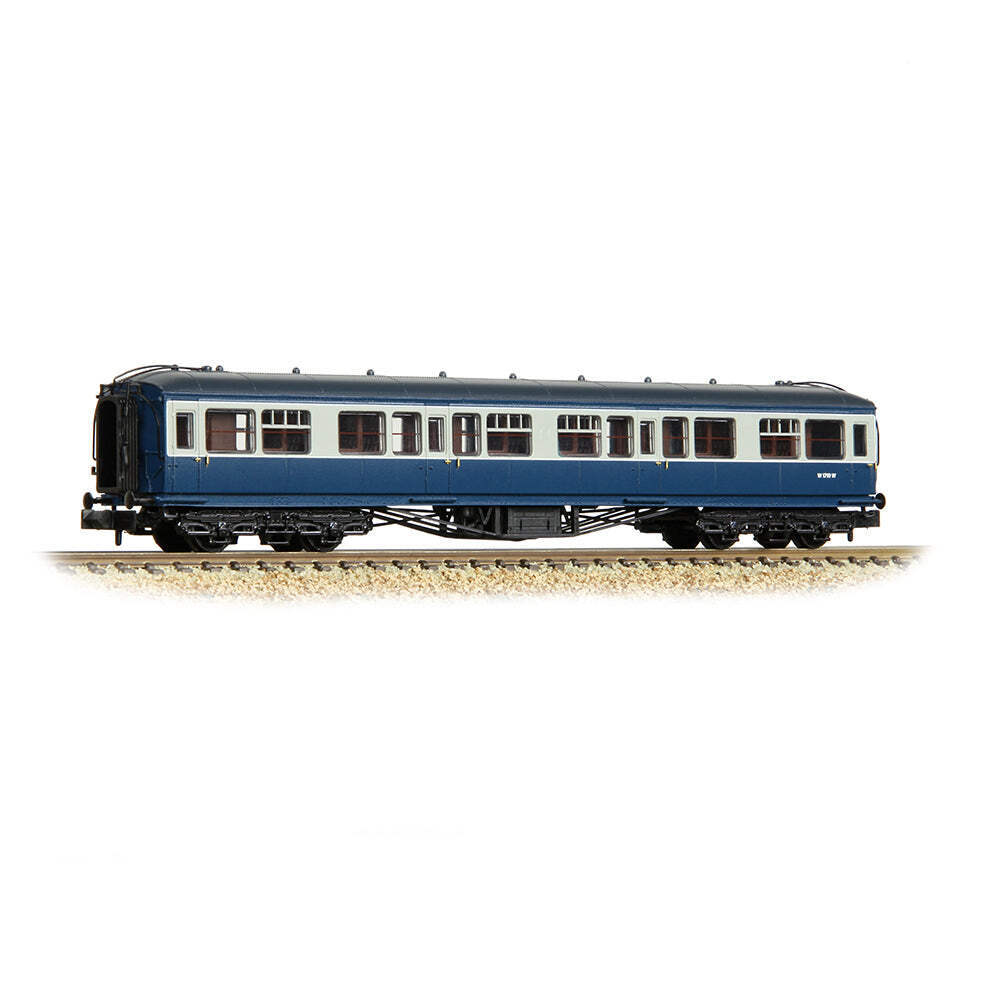 Graham Farish 374-538 N Gauge GWR Hawksworth 2nd Corr Coach BR Blue/Grey
