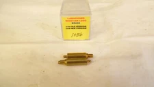 Delton Products Unmachined Brass Long Whistles 2 Pc Lot -1086