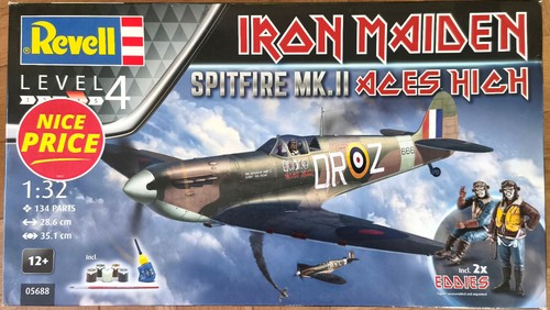 Revell 05688 : Spifire MK.II Aces High "IRON MAIDEN" WWII / Kit 1:32 - Foto 2 di 4