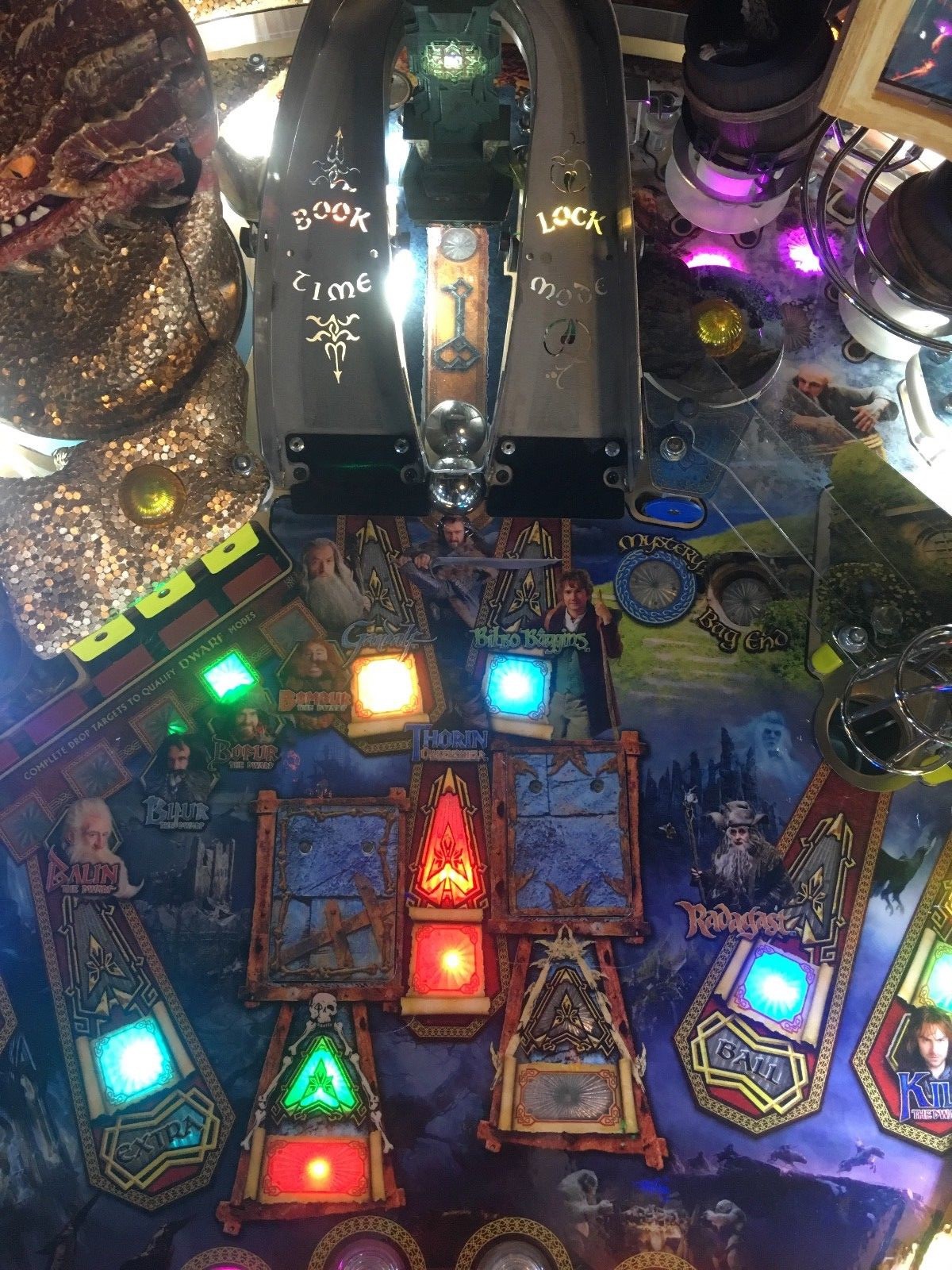 Throne of Erebor Pinball Mod For Jersey Jack Hobbit Pinball Machines eBay