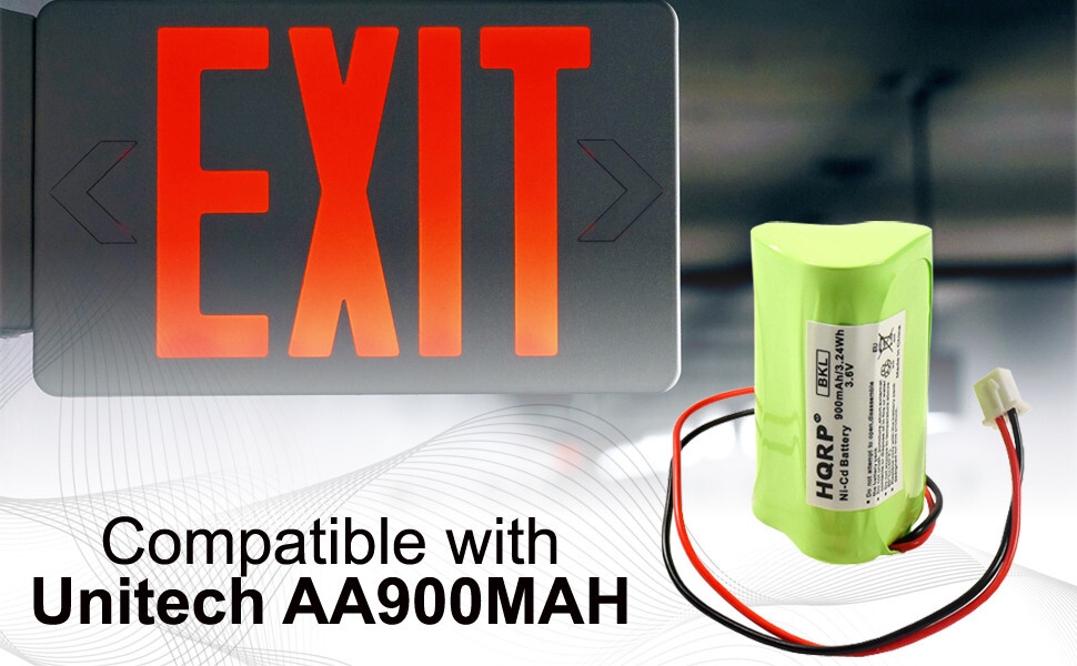 Exit Sign Battery Replacement 10 Pack 10 Pack Exit Sign Emergency Light ...