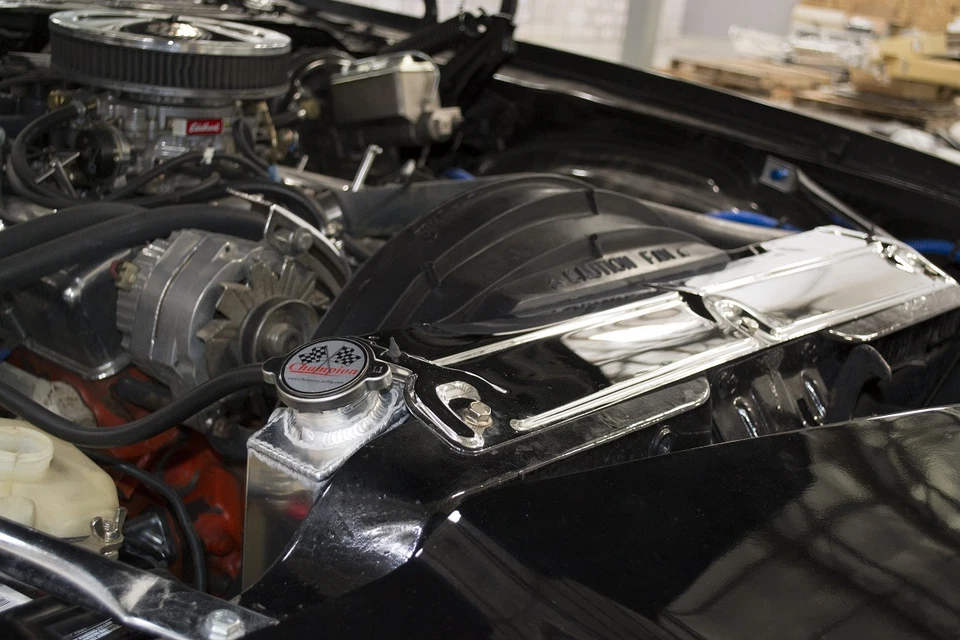 Chevy Camaro Champion Racing 1978 1979 1980 1981 radiador de 3 filas Foto 3 de 4