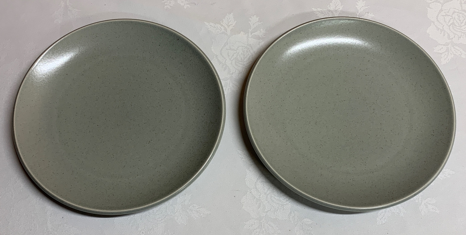 Calvin Klein Khaki Collection CARGO SAGE Dinner Plates Set of 2