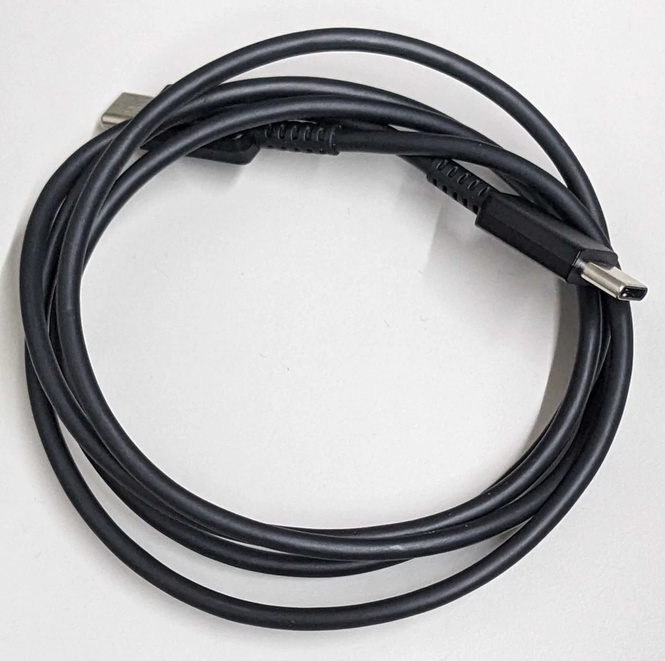 Paquete de 2 cables de carga rápida OEM USB - tipo C - C - negro Foto 3 de 4