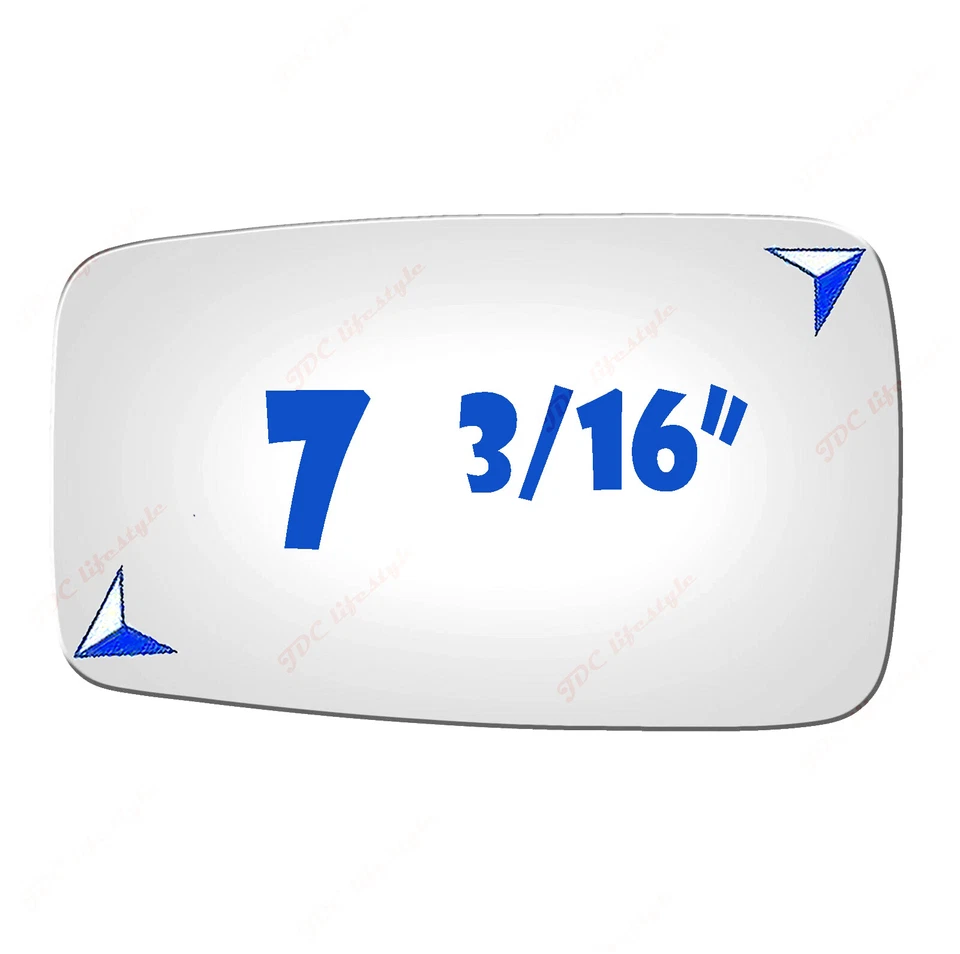 NUEVO para Audi 80 90 Cabriolet Cupé Espejo Espejo Lado del Conductor Vidrio de Repuesto #2666 Foto 2 de 4