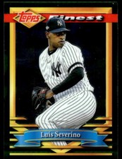 2021 Topps Finest Flashbacks #174 Luis Severino New York Yankees