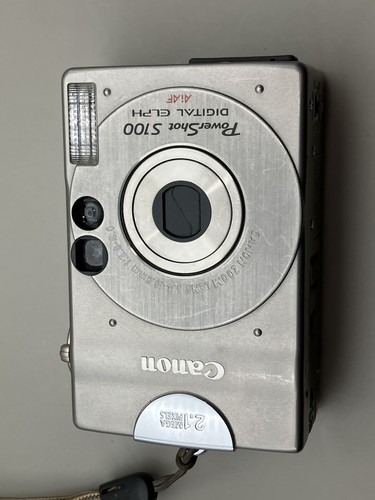 Canon Digital Camera PowerShot 2.1MP S100 Digital Elph PC1001 Untested AS IS - Picture 5 of 14