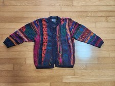 Authentic Coogi Cableknit Buttoned Up Cardigan