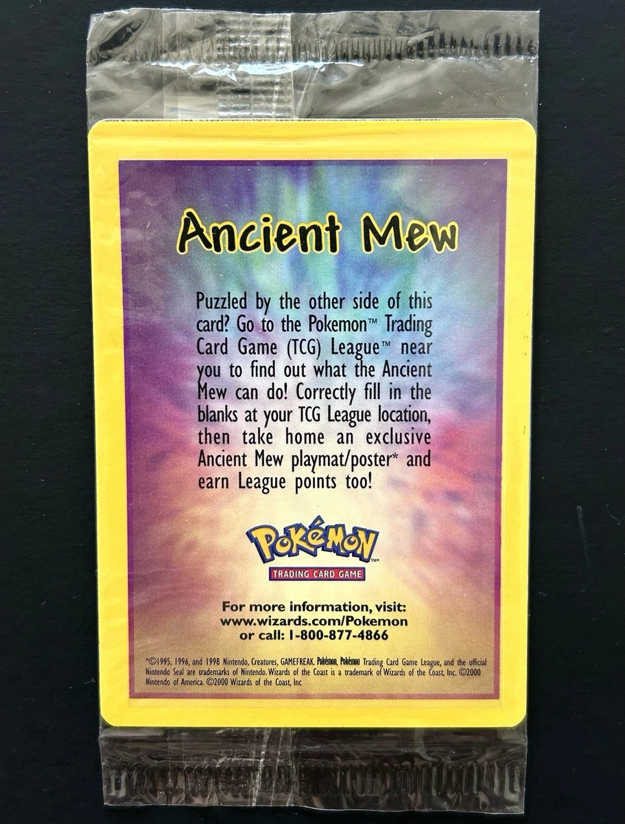 Wizards of the Coast Mew Pokémon TCG Individual Trading Card Games