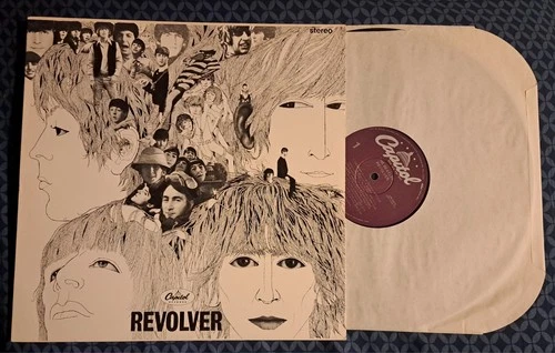 THE BEATLES REVOLVER 1978 Capitol US Reissue SW 2576 John Lennon Paul McCartney